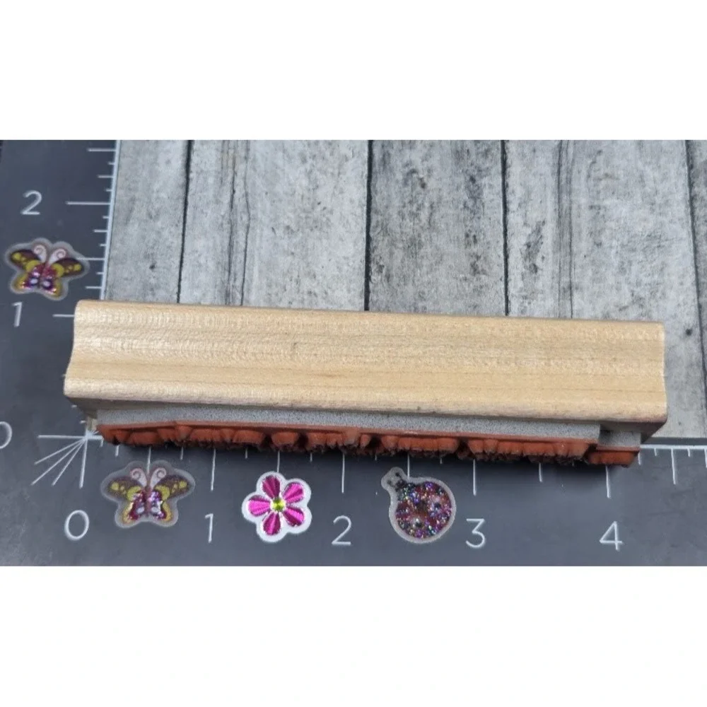 Darcie's Moments Spent Friend Kind Wish Never Did Rubber Stamp Wood #L60